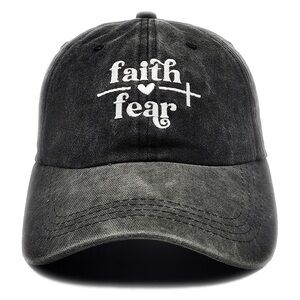 Black Faith Over Fear Cap
